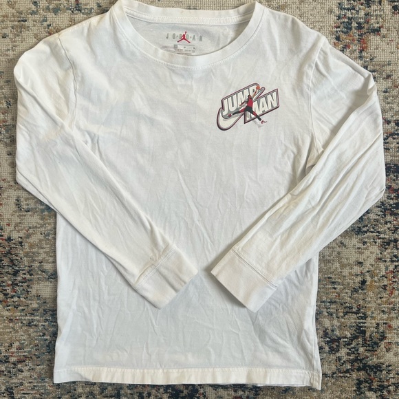 Jordan Other - Jordan Jumpman Kids Long Sleeve White Tee